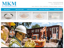 Tablet Screenshot of mkm.co.uk